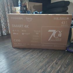 4k Toshiba TV. 