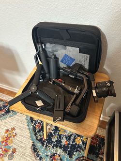 DJI RS 4 Pro Combo, 3-Axis Gimbal Stabilizer for Cameras for DSLR & Cinema Camera Stabilizer
