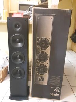 Polk speakers T 50 colonne 150 watts open box