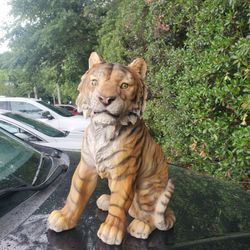 17" Bengal tiger statue