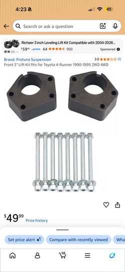 Front 3" Lift Kit fits for Toyota pick up & 4-Runner 1(contact info removed) 2WD 4WD