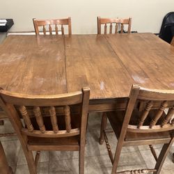 (Pending Pickup) FREE dining table + 6 chairs