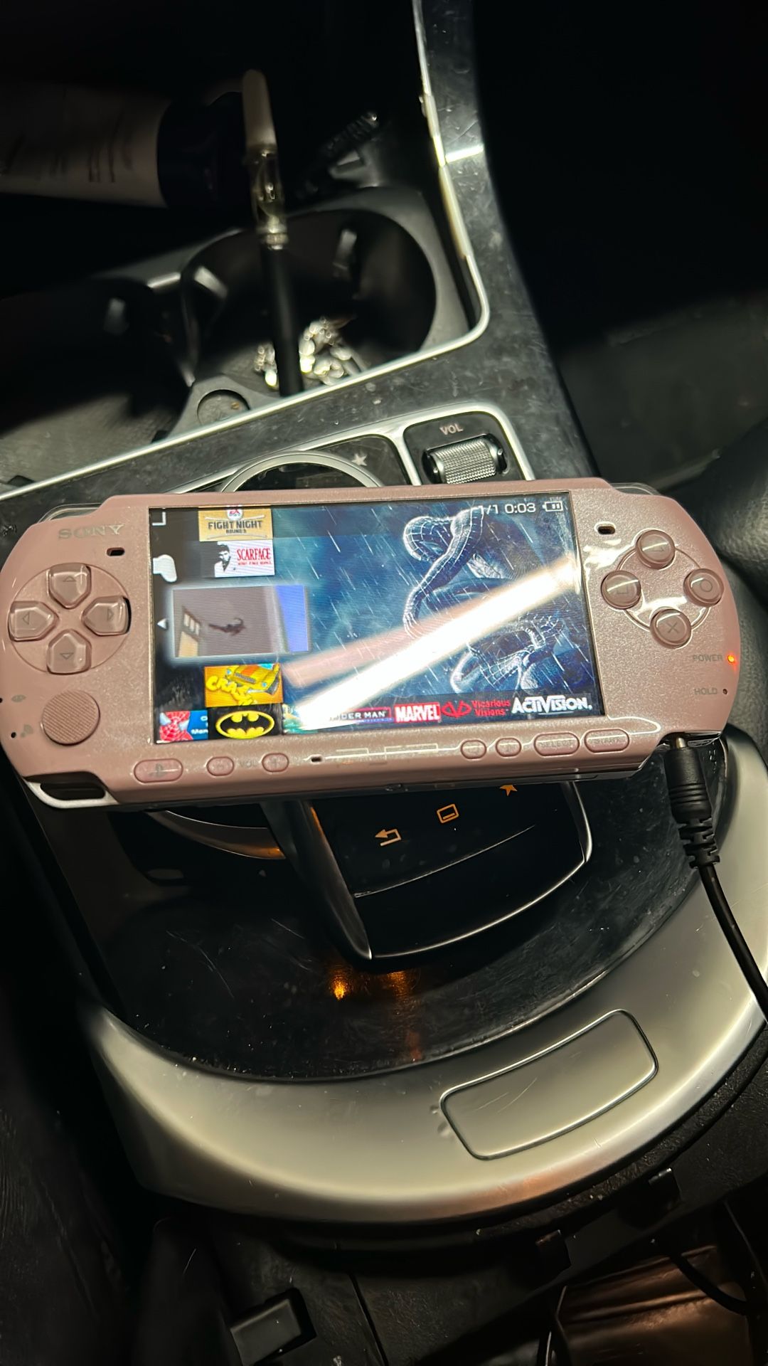Modded Pink Refurbished PSP With Over 50 Games !!