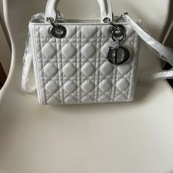 Womens Satchel Bag Silver Hardware 