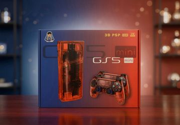 Mini 3D PSP Handheld Gaming Console in Blue