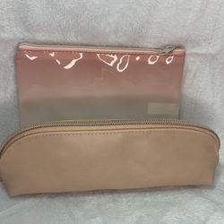 2BRAND NEW ASSORTED MAKE UP BAGS 