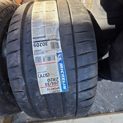 255/35 Zr20 Michelin Pilot Sport 4s New Tire