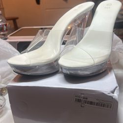 Clear Heels 