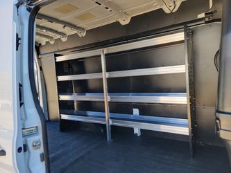 FORD TRANSIT SHELVES AND PARTITION