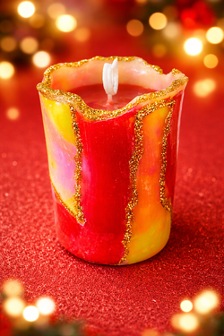 Velas aromáticas decorativas