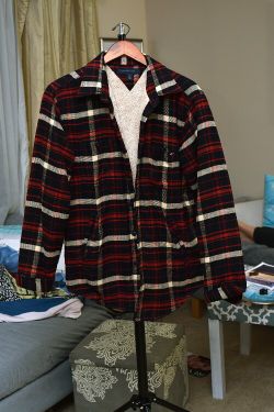 Flannel jacket Tommy Hillfiger size 38