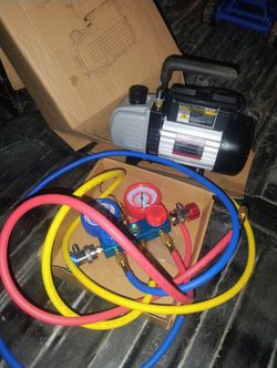 Air Vacuum Pump And Gages Nuuvo