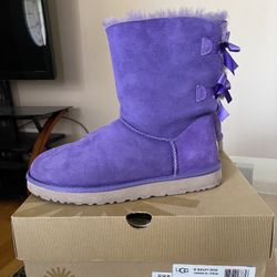 Ugg- Bailey Bow Purple
