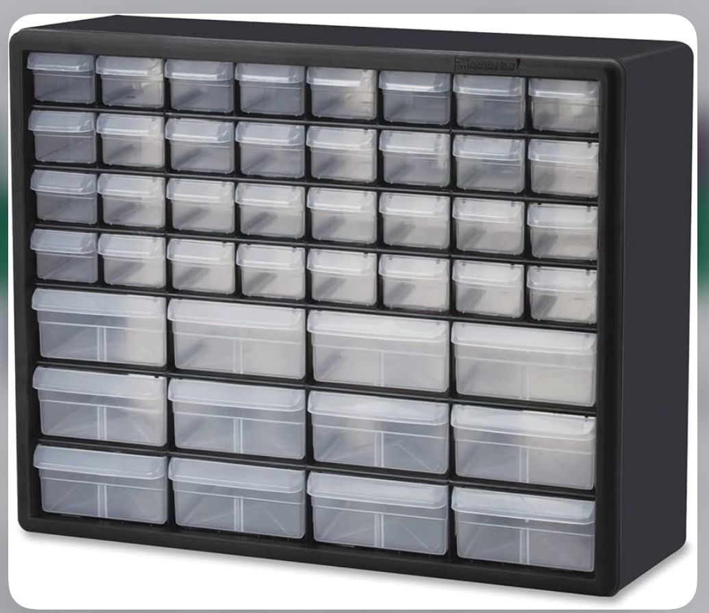 Plastic Drawer Storage Cabinet Organizer