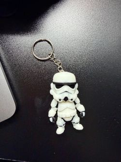Storm trooper keychain