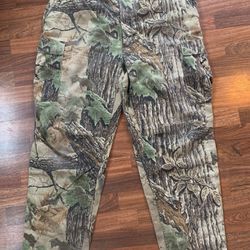 VTG Red Head Realtree Camo Hunting Pants USA Made 100% Cotton Made In USA 42x44 