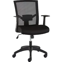 Staples Ardfield Mesh Back Fabric Task Chair Black 50838Staples Ardfield Mesh Back Fabric Task Chair Black 50838