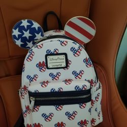 Laungefly Backpack Mickey Patriotic 