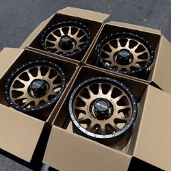 (4) 20” Method Wheels - MR305 ( 20x10 / -18 / 8x180mm )