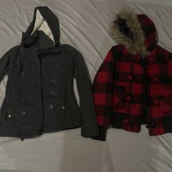 Winter Jacket (Size medium)  With Cap