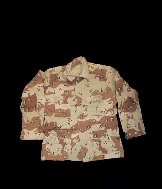 Gulf War Military Chocolate Chip Combat BDU Shirt