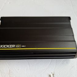 Kicker Cx1,200.1D Class D Monoblock amp 