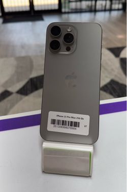 Unlocked - iPhone 15 pro max 256 Gb
