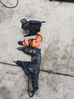 TOTAL 5 ALL GREAT RUNNING ELECTRIC TOOLS 10 EACH OR 40 ALL5 FIRM