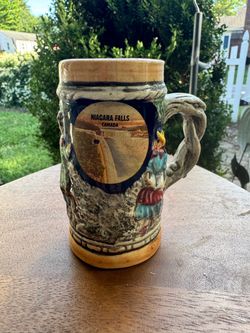Vintage Niagara Falls Canada Mini Souvenir Stein – Made in Japan