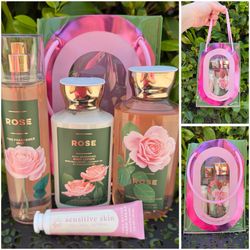 Rose Bath & Body Works Gift Set