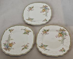 3 Devon Myott Staffordshire England 7.75" Square Salad PlatesTitle: Devon Myott Staffordshire England 7.75" Square Salad Plate

Brand: Myott

Circa: 1