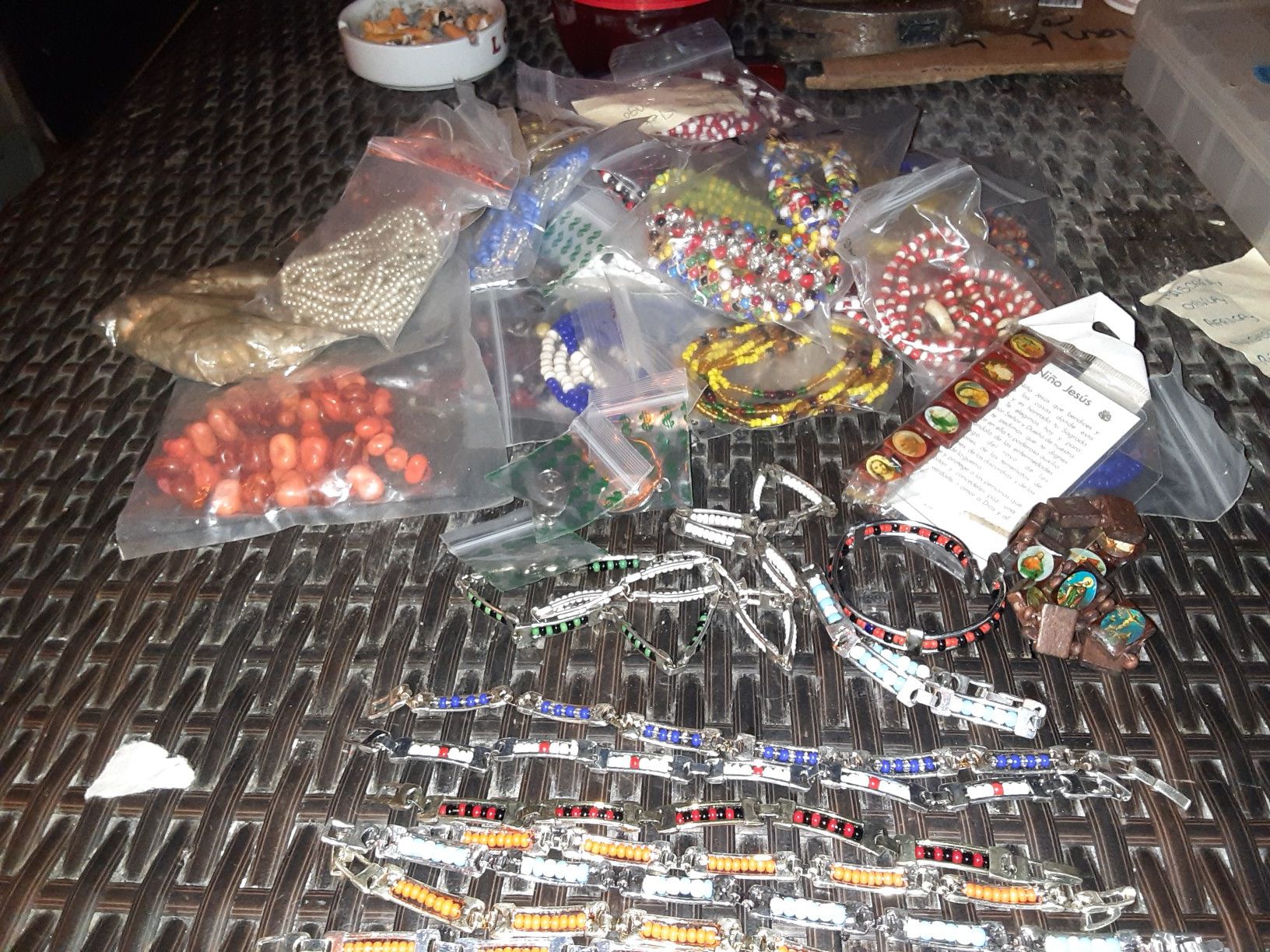 Religious necklaces and bracelets