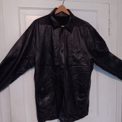 Men’s leather jacket Size 2x