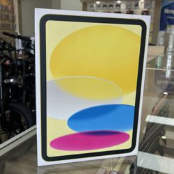 Brand New Yellow iPad A16 128GB iPad 11 Sealed Inside Box! Finance It Today No Credit Needed! $50 Down To Take It Today! Best Financing Deals! 
