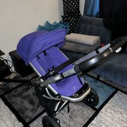 Quinny Buzz Xtra Stroller - Purple Pace