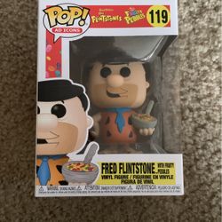 Fred Flintstone With Fruity Pebbles Funko Pop