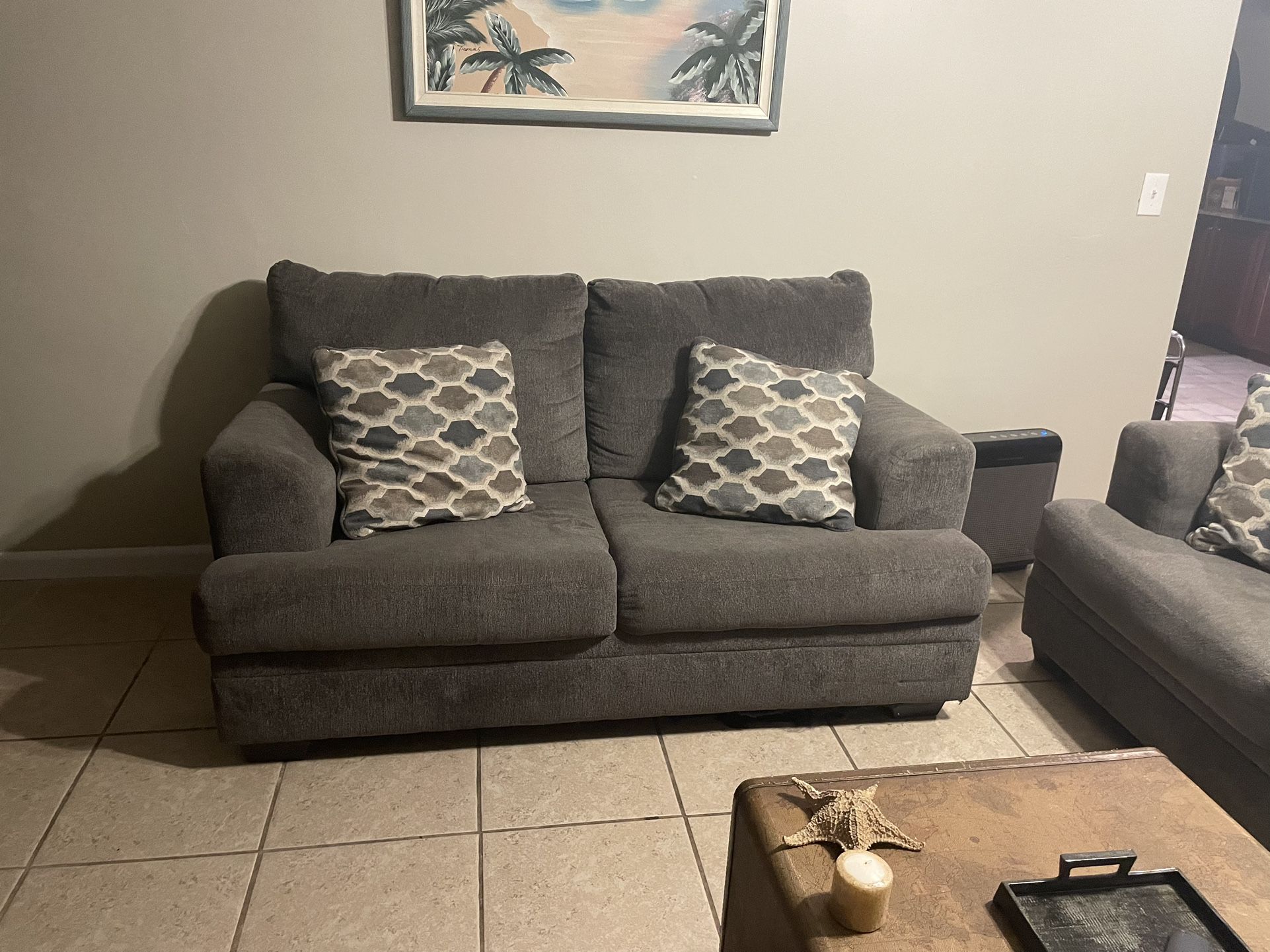 Couch And Loveseat Great Condition Ashely Furniture
