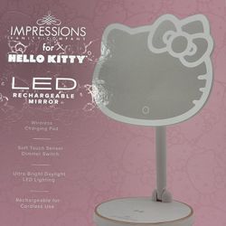Impressions Vanity Hello Kitty LED Makeup Mirror