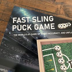 Fast Sling Puck Game, Extra Large Size 22.2 x 12.2 in.