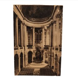 Vintage Versailles La Chapelle Kapelle Postcard