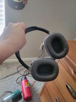 Apple headphones with case. Basically new