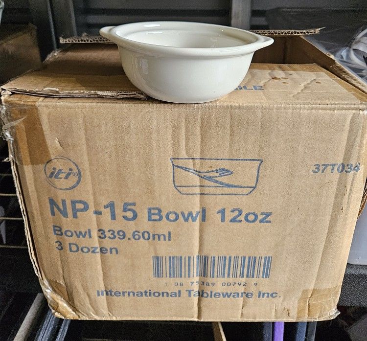 Commercial 12oz Ceramic Soup Bowls