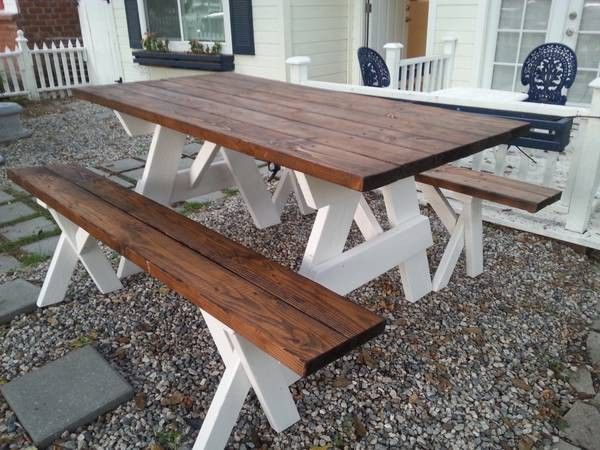 Picnic And Garden Tables.