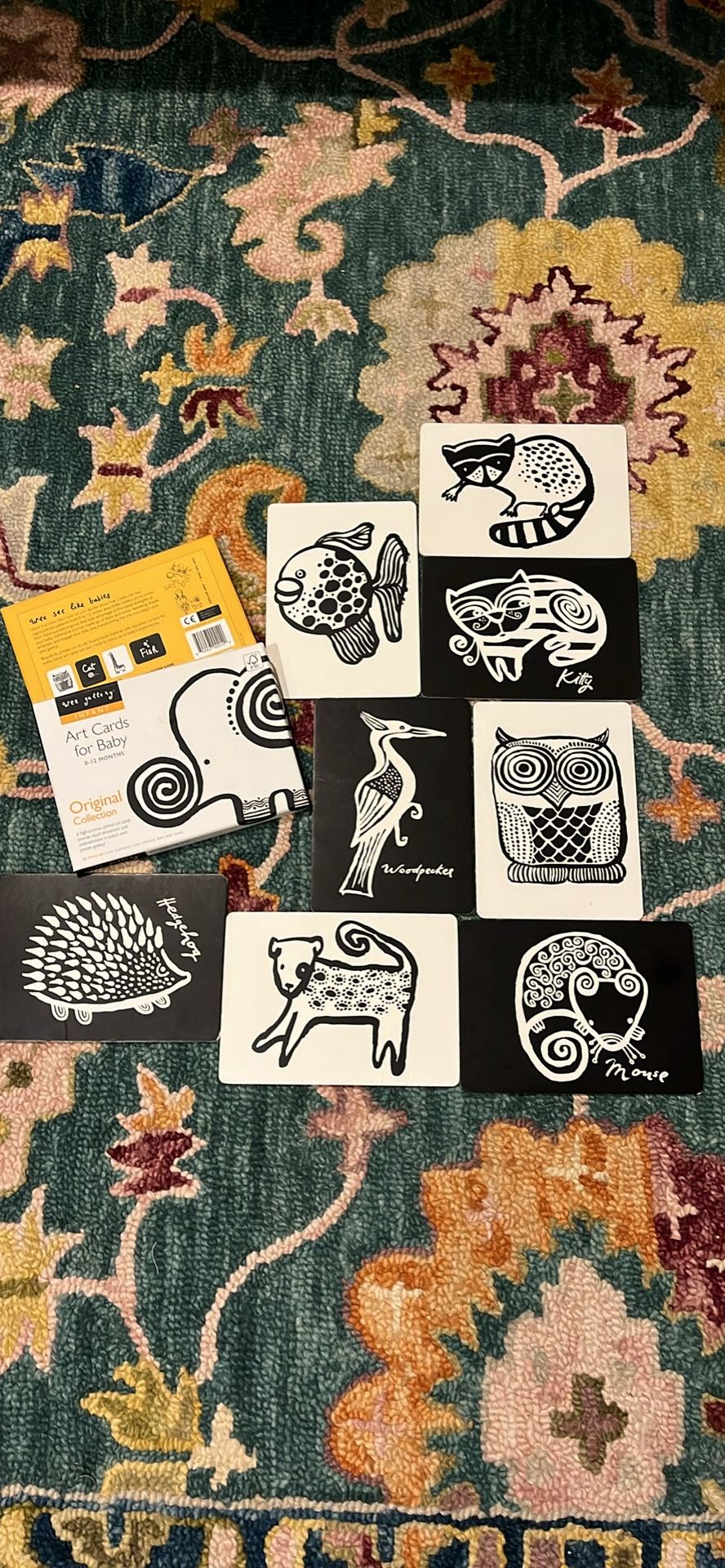 High contrast Art Cards For Baby