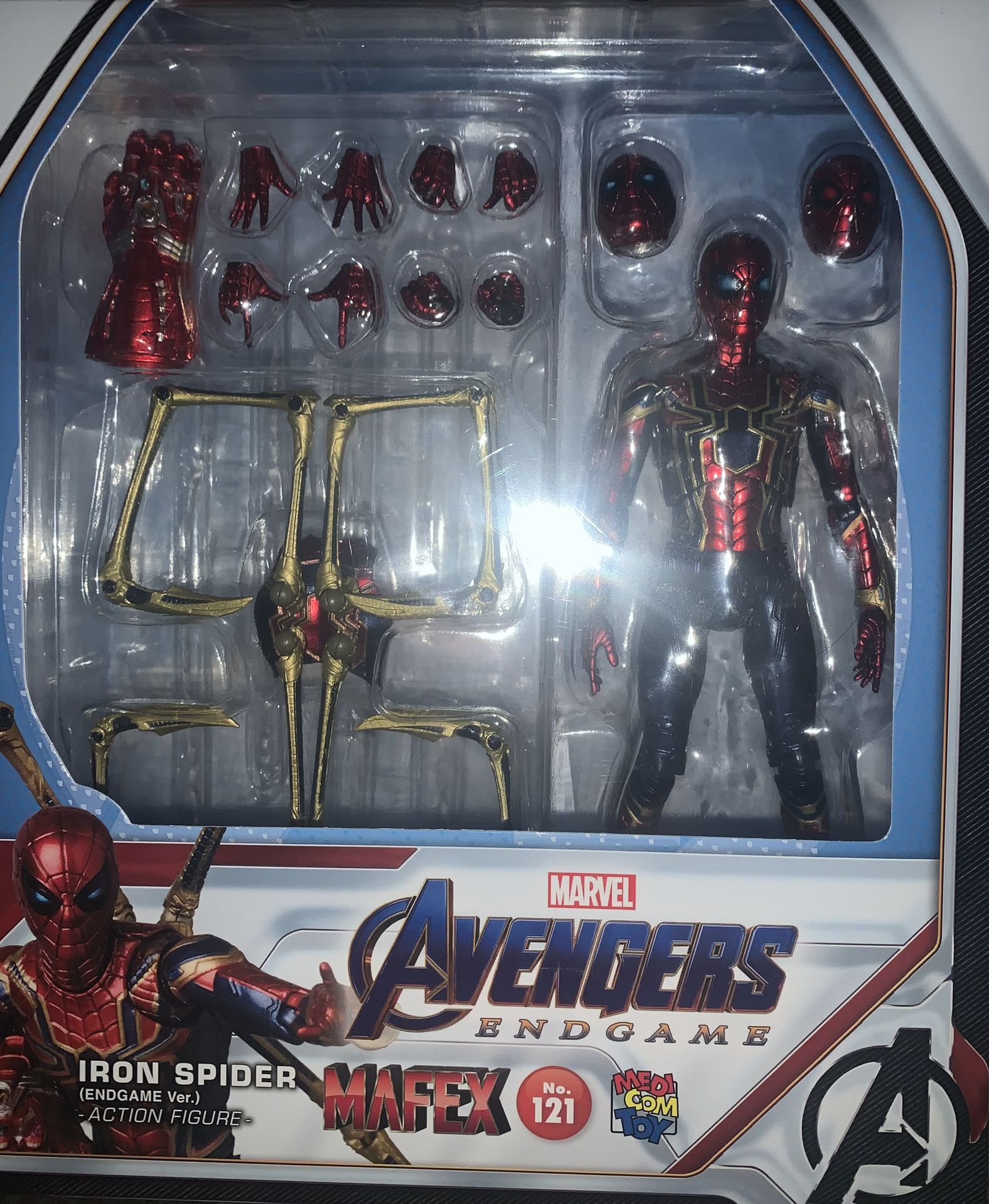 Mafex Iron Spider Marvel Legends the Amazing spiderman 2 for Sale 