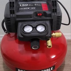 PORTER CABLE 6 GAL 150 PSI PORTABLE ELECTRIC AIR COMPRESSOR 