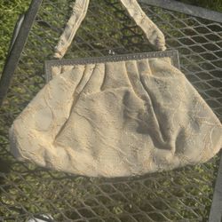 Authentic Vintage 1940s Tapestry Handbag!