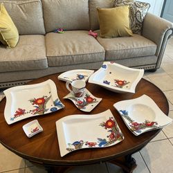 New Wave Acapulco Antique Fine China