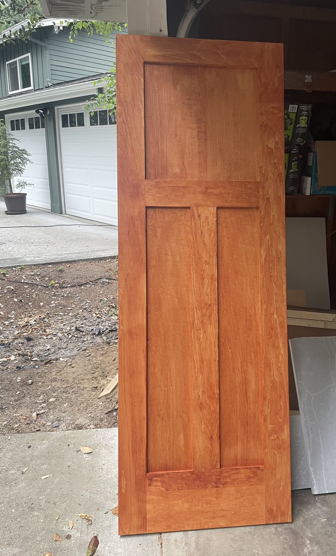 Poplar Solid Wood Door