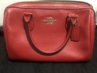 Rowan Satchel Handbag Shoulder Bag in Red
